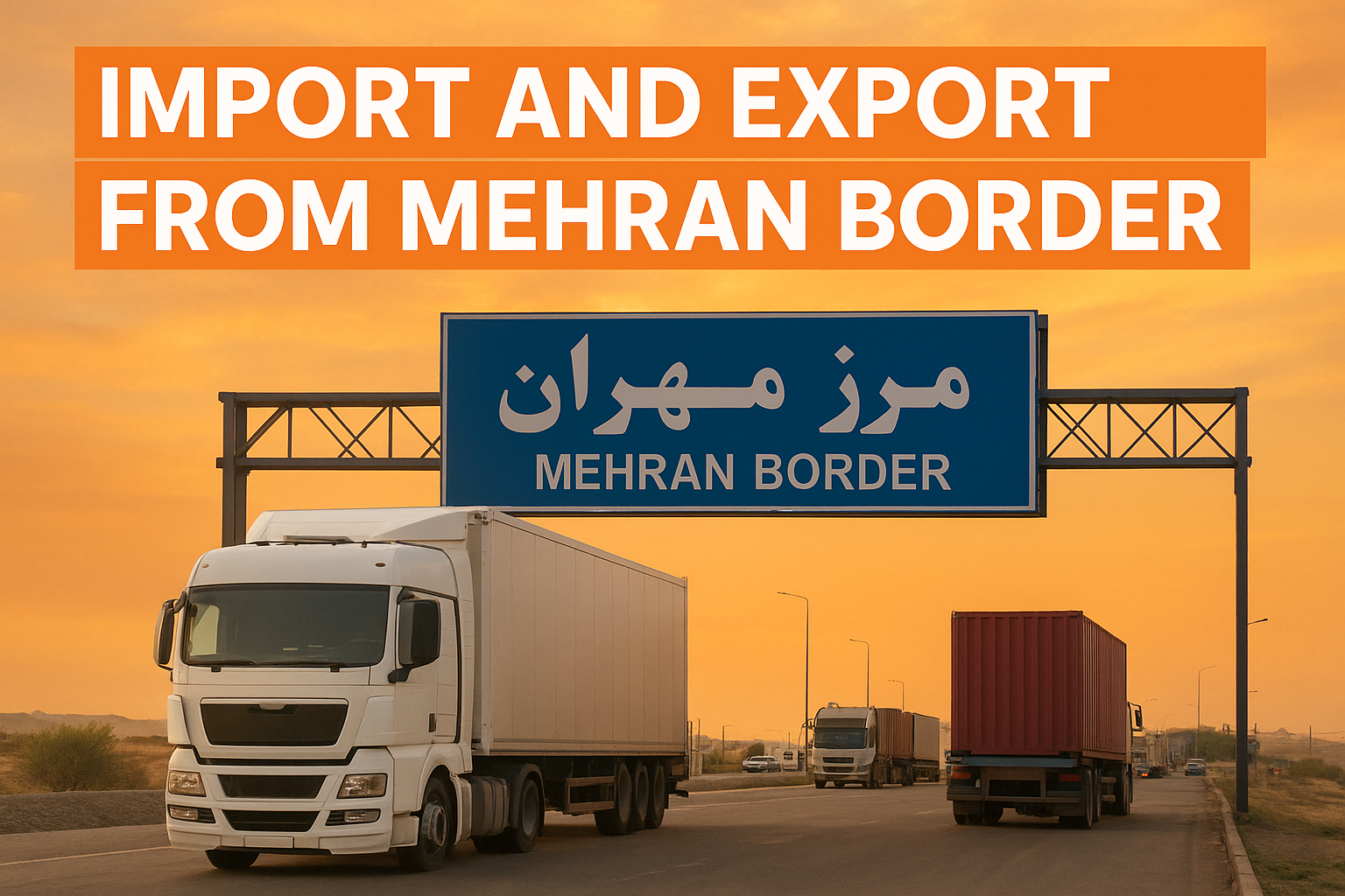 اهمیت واردات و صادرات از مرز مهران؛ دروازه تجارت ایران به عراق