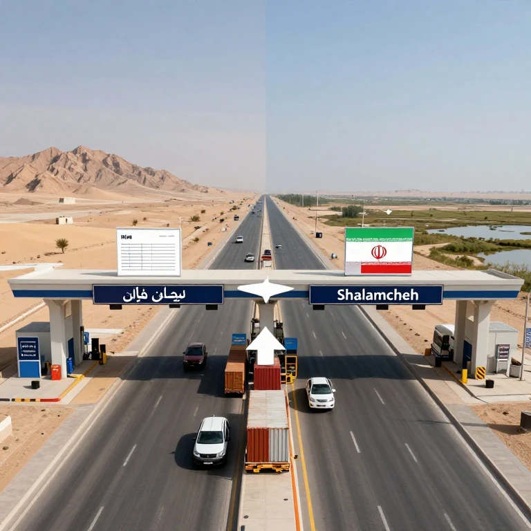 مقایسه ترخیص کالا از مرز مهران و شلمچه